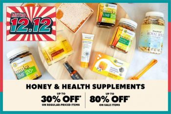 METRO-Honey-and-Health-Supplements-on-12.12-Sale-350x233 9 Dec 2021 Onward: METRO Honey and Health Supplements on 12.12 Sale