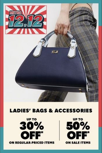 METRO-Ladies-Bags-and-Accessories-12.12-Sale-350x524 10 Dec 2021 Onward: METRO Ladies Bag's and Accessories 12.12 Sale