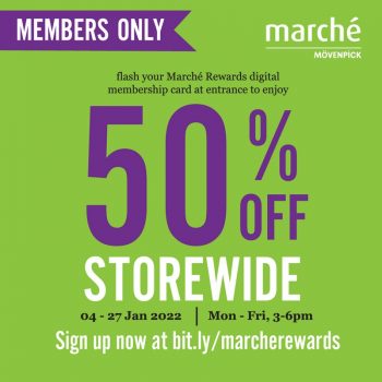 Marche-Movenpick-50-off-Promo-350x350 4-27 Jan 2022: Marché Mövenpick 50% off Promo