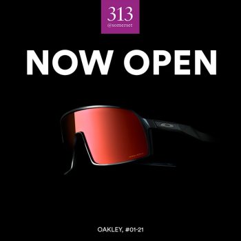 Oakley-Opening-Deal-at-313@somerset-350x350 Now till 24 Jan 2022: Oakley Opening Deal at 313@somerset