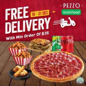 Pezzo-Pizza-GrabFood-Free-Delivery-Promotion-350x350 16-31 Dec 2021: Pezzo Pizza GrabFood Free Delivery Promotion