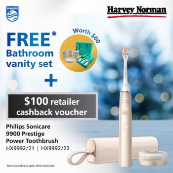 Philips-9900-Prestige-HX9992-Sonicare-Toothbrush-Promotion-at-Harvey-Norman-350x350 20 Dec 2021 Onward: Philips 9900 Prestige HX9992 Sonicare Toothbrush Promotion at Harvey Norman