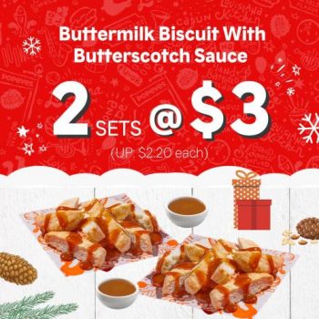 Popeyes-Buttermilk-Biscuit-2-Sets-@-3-Promotion-350x350 27 Dec 2021 Onward: Popeyes Buttermilk Biscuit 2 Sets @ $3 Promotion