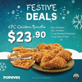 Popeyes-Christmas-Festive-Deals-Promotion-1-350x350 23 Dec 2021 Onward: Popeyes Christmas Festive Deals Promotion