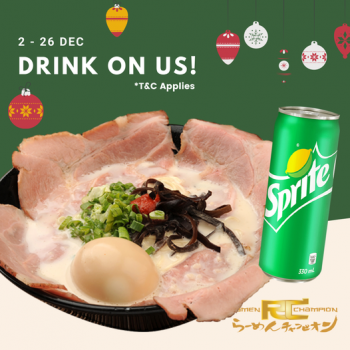 Ramen-Champion-Christmas-Treat-Promotion-350x350 13-26 Dec 2021: Ramen Champion Christmas Treat Promotion