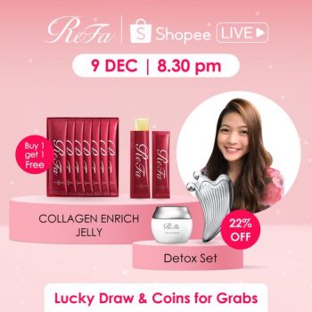 ReFa-Lucky-Draw-and-Coins-for-Grabs-on-Shopee-Live-1-1-350x350 9 Dec 2021: ReFa Lucky Draw and Coins for Grabs on Shopee Live