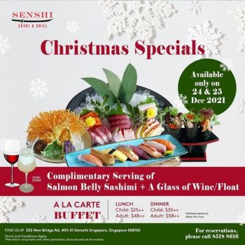 Senshi-Sushi-Grill-Christmas-Specials-Promotion-350x349 24-25 Dec 2021: Senshi Sushi & Grill Christmas Specials Promotion