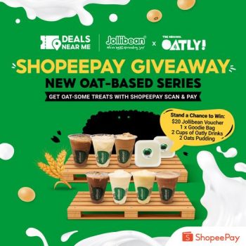 Shopee-ShopeePay-Giveaway-with-Jollibean-and-Oatly--350x350 10-13 Dec 2021: Shopee ShopeePay Giveaway with Jollibean and Oatly