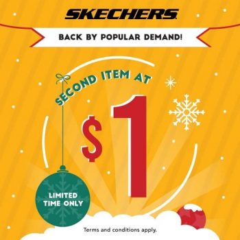 Skechers-Second-Item-at-1-Promotion-at-VivoCity-350x350 10 Dec 2021 Onward: Skechers Second Item at $1 Promotion at VivoCity