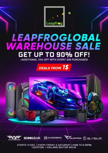 SonicGear-Warehouse-Sale-Up-To-90-OFF-350x495 8 Dec 2021 Onward: SonicGear Warehouse Sale Up To 90% OFF