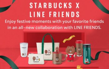 Starbucks-LINE-Friends-Collection-Deal-350x221 8 Dec 2021 Onward: Starbucks LINE Friends Collection Deal