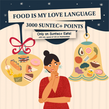 Suntec-City-3000-Suntec-Points-Promotion-on-Suntec-Eats-350x350 7 Dec 2021 Onward: Suntec City 3,000 Suntec+ Points Promotion on Suntec+ Eats