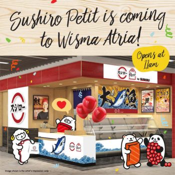 Sushiro-Petit-Opening-Promotion-at-Wisma-Atria-350x350 9 Dec 2021: Sushiro Petit Opening Promotion at Wisma Atria