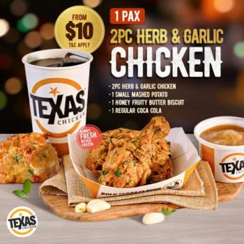 Texas-Chicken-Herb-Garlic-Christmas-Menu-Promotion-350x350 6 Dec 2021 Onward: Texas Chicken Herb & Garlic Christmas Menu Promotion