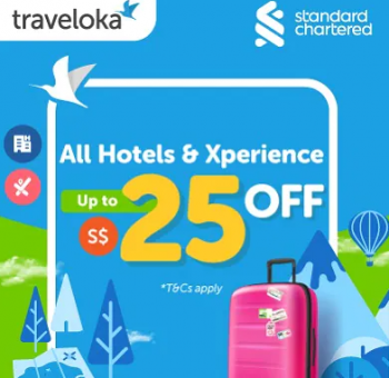 Traveloka-Bookings-Promotion-with-Standard-Chartered-350x340 29-31 Dec 2021: Traveloka Bookings Promotion with Standard Chartered