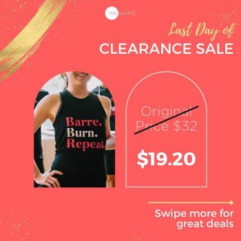 WeBarre-Clearance-Sale-350x350 27 Dec 2021: WeBarre Clearance Sale