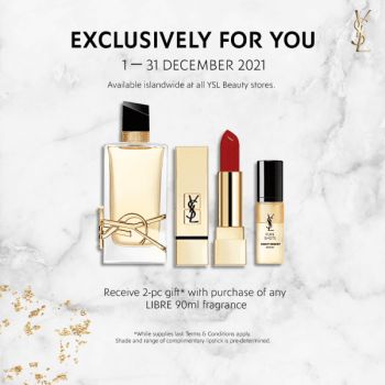 YSL-Beauty-December-Exclusive-Promotion-350x350 1-31 Dec 2021: YSL Beauty December Exclusive Promotion