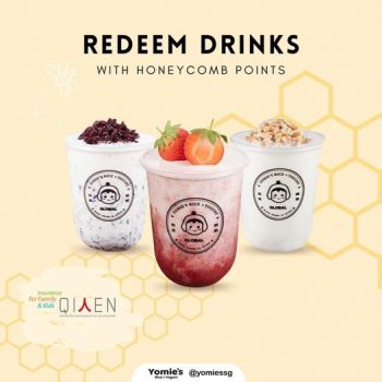 Yomies-Rice-and-Yogurt-Qiren-AIA-Honeycomb-Points-Promotion-350x350 7 Dec 2021 Onward: Yomie's Rice and Yogurt Qiren AIA Honeycomb Points Promotion