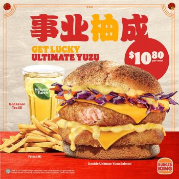 272072071_23850130390280244_8167748201975320011_n-350x350 26 Jan 2022 Onward: Burger King new zesty Ultimate Yuzu burgers Promotion