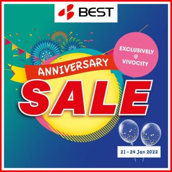 BEST-Denki-Anniversary-Sale-at-VivoCity-350x350 21-24 Jan 2022: BEST Denki Anniversary Sale at VivoCity