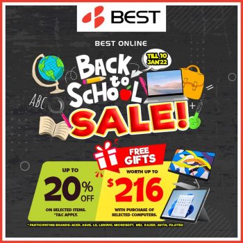 BEST-Denki-Back-to-School-Sale-350x350 5 Jan 2022 Onward: BEST Denki Back to School Sale