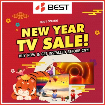 BEST-Denki-New-Year-TV-Sale-350x350 Now till 20 Jan 2022: BEST Denki New Year TV Sale