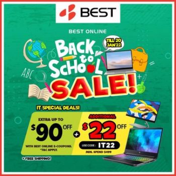 BEST-Denki-Online-IT-Products-Back-To-School-Sale-350x350 12-20 Jan 2022: BEST Denki Online IT Products Back To School Sale