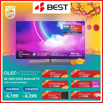 BEST-Denki-Philips-TV-Promo-1-350x350 Now till 31 Jan 2022: BEST Denki  Philips TV Promo