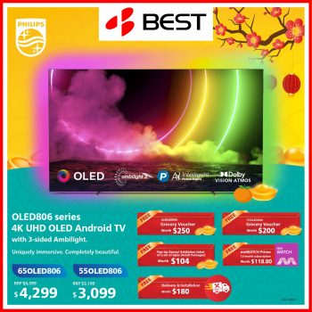 BEST-Denki-Philips-TV-Promo-4-350x350 Now till 31 Jan 2022: BEST Denki  Philips TV Promo