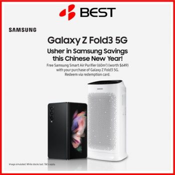 BEST-Denki-Samsung-Galaxy-Z-Fold3-5G-CNY-Promotion-350x350 17 Jan-6 Feb 2022: BEST Denki Samsung Galaxy Z Fold3 5G CNY Promotion