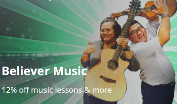 Believer-Music-Music-Lessons-Promotion-350x207 21 Jan-31 Dec 2022: Believer Music Music Lessons Promotion with DBS