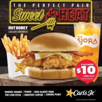 Carls-Jr.-Hot-Honey-Chicken-Sandwich-Promotion-350x350 25 Jan 2022 Onward: Carl's Jr. Hot Honey Chicken Sandwich Promotion