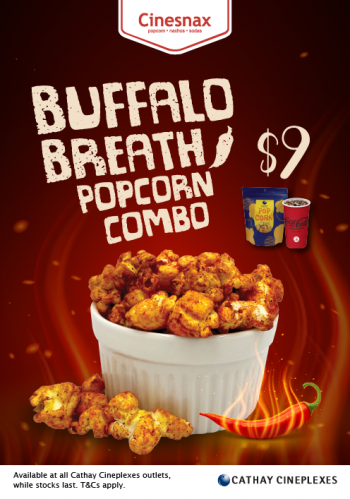 Cathay-Cineplexes-Buffalo-Breath-Popcorn-Combo-Promotion-350x499 10 Oct 2021-16 Jan 2022: Cathay Cineplexes Buffalo Breath Popcorn Combo Promotion