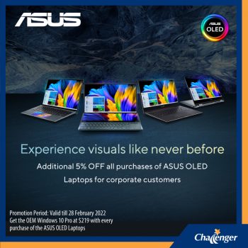 Challenger-ASUS-OLED-laptops-Deal-350x350 Now till 28 Feb 2022: Challenger ASUS OLED laptops Deal