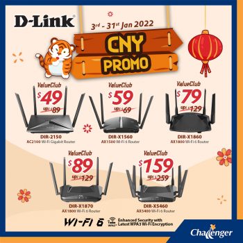 Challenger-D-Link-CNY-Promotion-350x350 3-31 Jan 2022: Challenger D-Link CNY Promotion