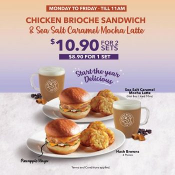 Coffee-Bean-Chicken-Brioche-Sandwich-Sea-Salt-Caramel-Mocha-Latte-Promotion-350x350 3 Jan 2022 Onward: Coffee Bean Chicken Brioche Sandwich & Sea Salt Caramel Mocha Latte Promotion