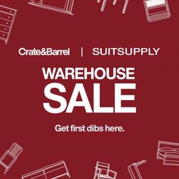 Crate-and-Barrel-Warehouse-Sale-350x350 14-23 Jan 2022: Crate and Barrel Warehouse Sale