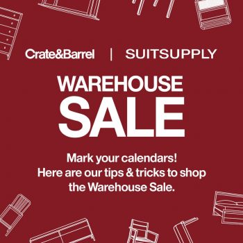 Crate-and-Barrel-Warehouse-Sale-6-350x350 14-23 Jan 2022: Crate and Barrel Warehouse Sale