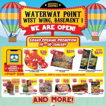 Don-Don-Donki-Grand-Opening-Promotion-at-Waterway-Point-350x350 14-16 Jan 2022: Don Don Donki Grand Opening Promotion at Waterway Point