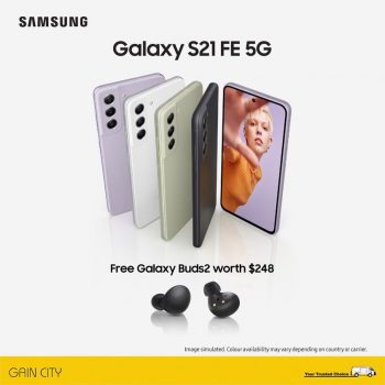 Gain-City-Galaxy-S21-FE-5G-Promo-350x350 Now till 31 Jan 2022: Gain City Galaxy S21 FE 5G Promo