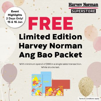 Harvey-Norman-4th-Anniversary-Sale-at-Northpoint-City-Superstore4-350x350 15-16 Jan 2022: Harvey Norman 4th Anniversary Sale at Northpoint City Superstore