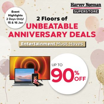 Harvey-Norman-4th-Anniversary-Sale-at-Northpoint-City-Superstore7-1-350x350 15-16 Jan 2022: Harvey Norman 4th Anniversary Sale at Northpoint City Superstore