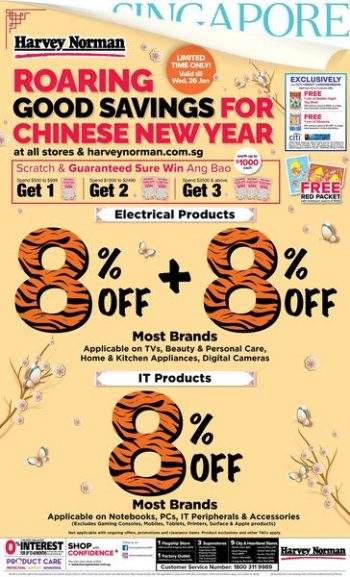 Harvey-Norman-8-8-off-Promotion-350x577 21-26 Jan 2022: Harvey Norman 8% + 8% off Promotion