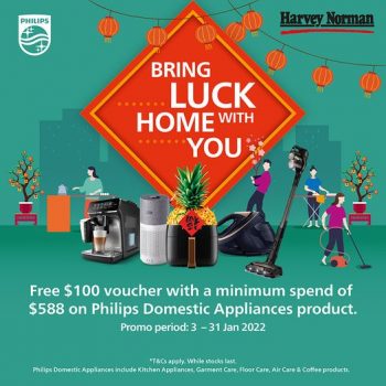 Harvey-Norman-Chinese-New-Year-Promotion-with-Philips-Domestic-Appliances-350x350 3-31 Jan 2022: Harvey Norman Chinese New Year Promotion with Philips Domestic Appliances