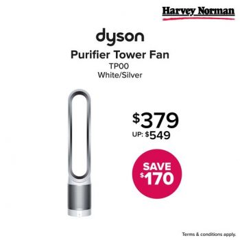 Harvey-Norman-Dyson-Pure-Cool-Air-Purifier-Tower-Fan-TP00-Promotion-350x350 3 Jan 2022 Onward: Harvey Norman Dyson Pure Cool Air Purifier Tower Fan TP00 Promotion