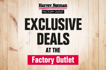 Harvey-Norman-Exclusive-Deals-at-Factory-Outlet-350x233 3 Jan 2022 Onward: Harvey Norman Exclusive Deals at Factory Outlet