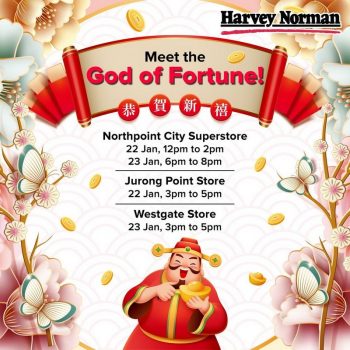 Harvey-Norman-God-of-Fortune-Promo-350x350 22-23 Jan 2022: Harvey Norman God of Fortune Promo