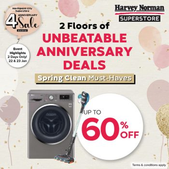 Harvey-Norman-Northpoint-City-Superstore-4th-Anniversary-Promotion7-350x350 22-23 Jan 2022: Harvey Norman Northpoint City Superstore 4th Anniversary Promotion