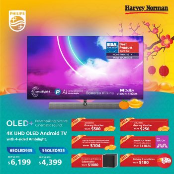 Harvey-Norman-Philips-OLED706-TV-Promotion2-350x350 7 Jan 2022 Onward: Harvey Norman Philips OLED706 TV Promotion