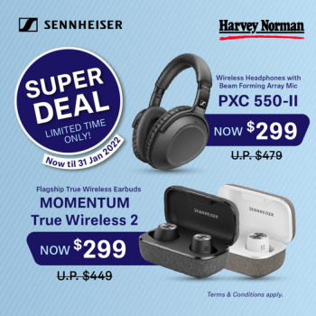 Harvey-Norman-Sennheiser-Headphone-Or-Wireless-Earbud-Super-Deal-350x350 21-31 Jan 2022: Harvey Norman Sennheiser Headphone Or Wireless Earbud Super Deal